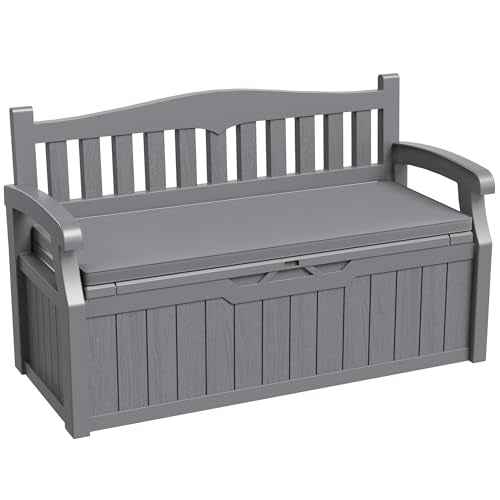 80 Gallon Outdoor Storage Bench Deck Box