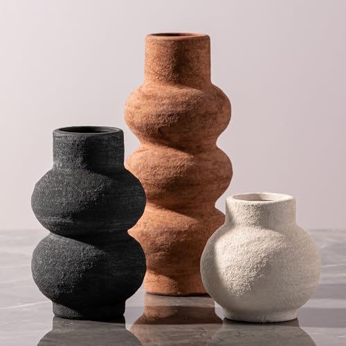 Ceramic Vase Home Table Decor (3 Count)