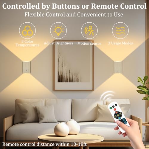 Motion Sensor Wall Sconce (4 Count)