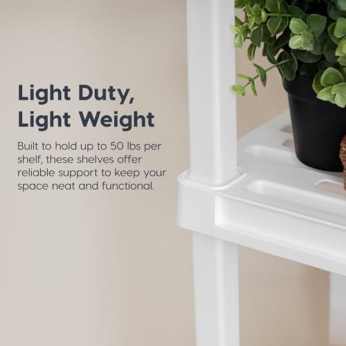 Plastic Storage Shelves