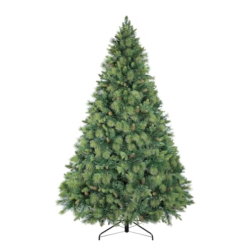 Vail 7.5ft Prelit Artificial Christmas Tree with Pine Cones