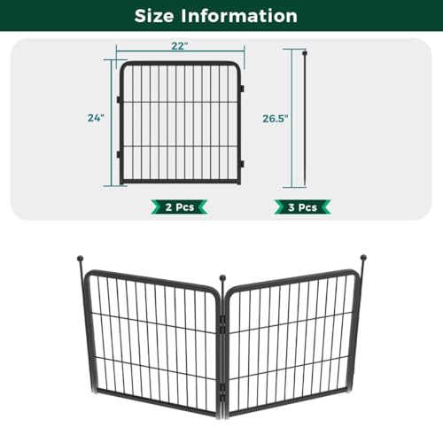 No Dig Garden Fence (7.42 Sq Ft)