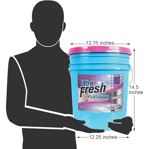 Platinum Fabric Softener for Laundry up to 640 Loads (640 Fl Oz)