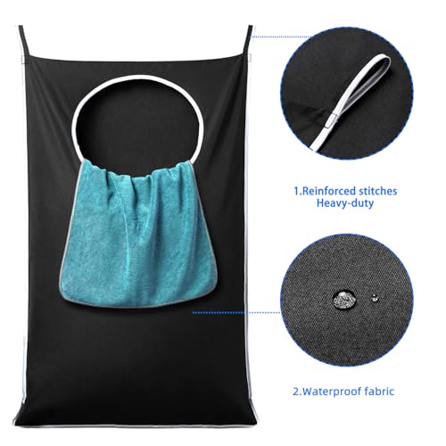 2 Pack XL Hanging Laundry Hamper (2 Count)
