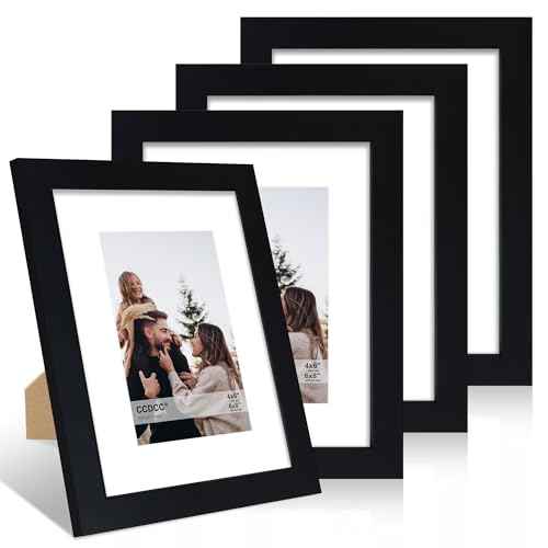 6x8 Picture Frame Set of 4 (4 Count)