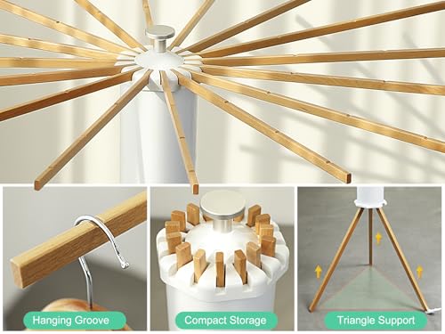 Cylinder Tripod Clothes Drying Rack