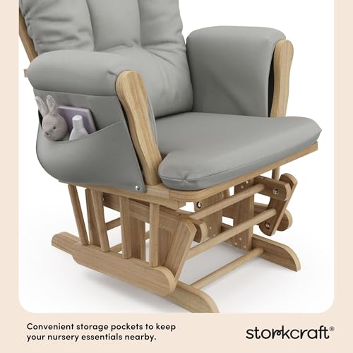 Premium Hoop Glider & Ottoman