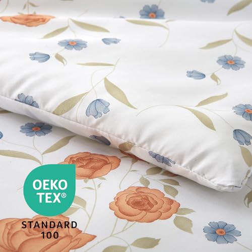 Orange Blossom Bed in a Bag King 7 Pieces