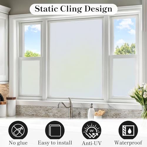 Window Privacy Film (19.347083333 Sq Ft)