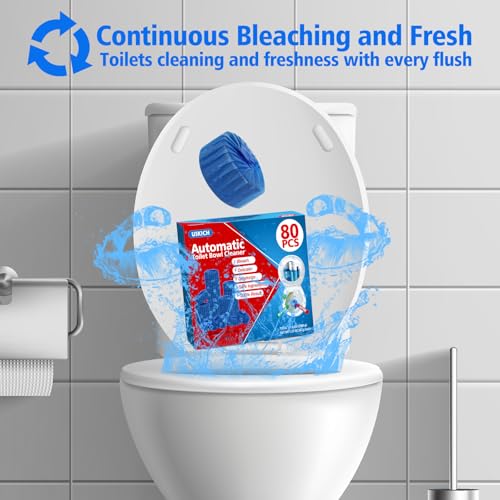 80 Pack Toilet Bowl Cleaner Tablets (80 Count)