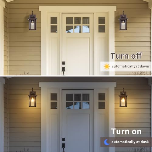Dusk to Dawn Outdoor Wall Light Fixtures