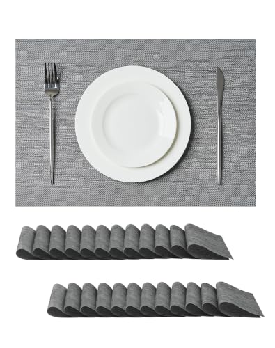 Grey Placemats (24 Count)