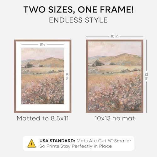 10x13 Mocha Picture Frame