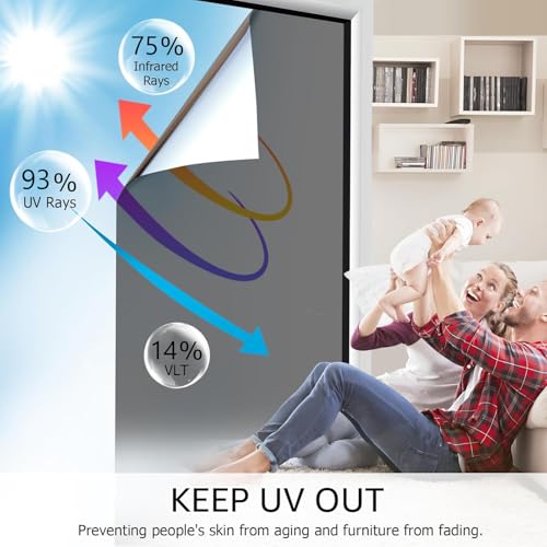 One Way Privacy Window Tint (21.71 Sq Ft)