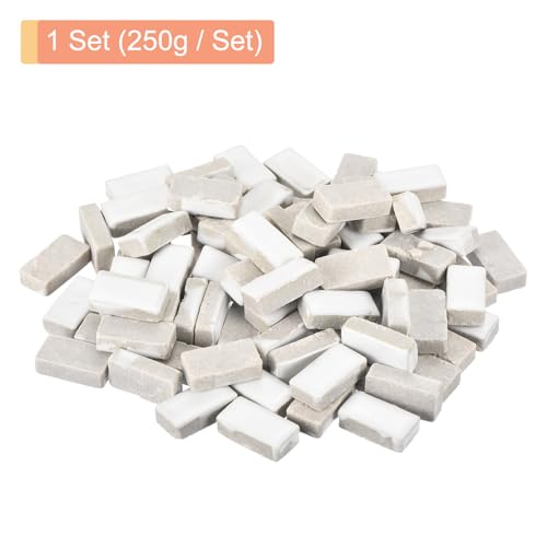 250g Ceramic Mosaic Tiles for Crafts Bulk