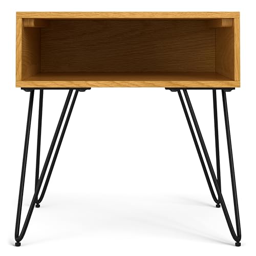 Judson 15" Solid Mango Wood Accent Table in Refined Natural