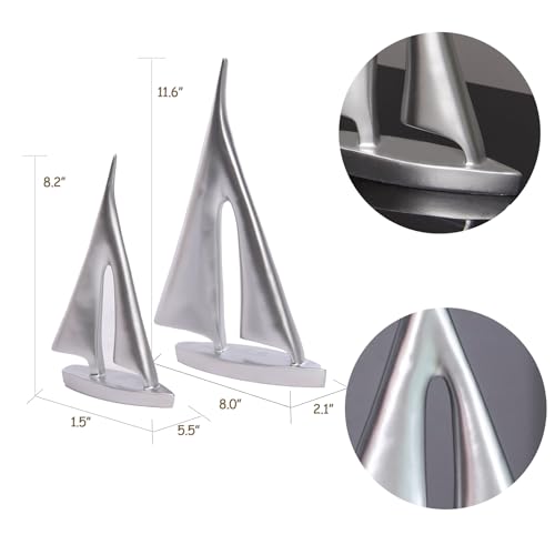 Modern Sculptures Home Decor (2 Count)