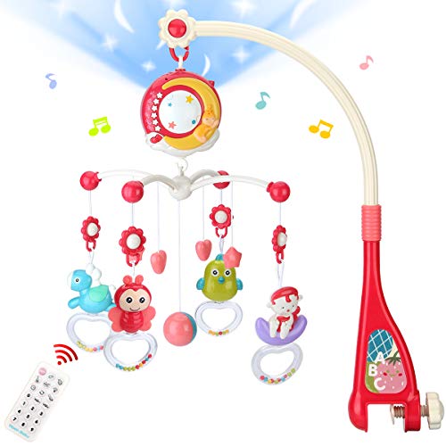Baby Mobile for Crib with Music and Light