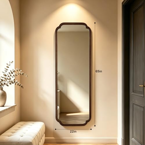 Full Length Mirror Wall Mounted 65"x22"