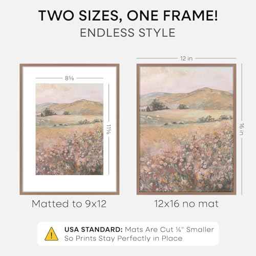 12x16 Mocha Picture Frame