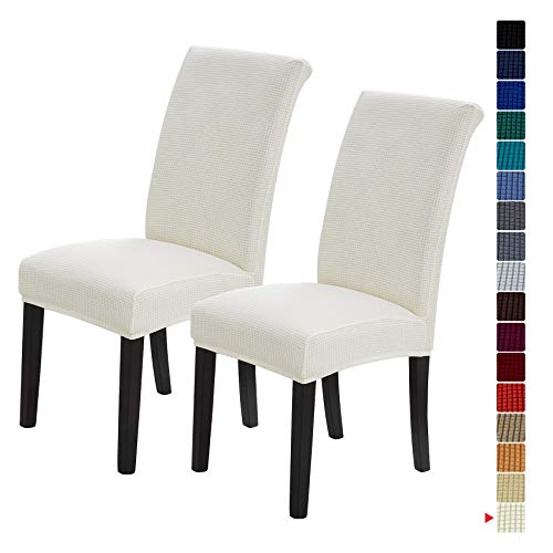 Stretch Chair Covers for Dining Room Set of 2