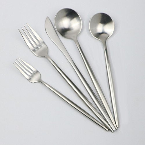 5 Pieces Luxury Silver 18