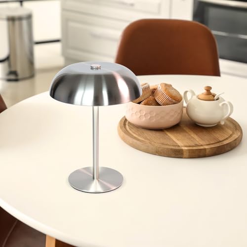 2 Pack Cordless Mushroom Table Lamp