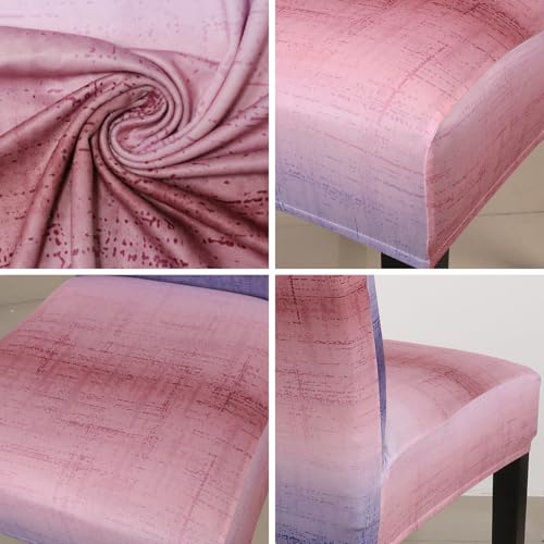 Pattern Chair Covers for Dining Room Set of 6
