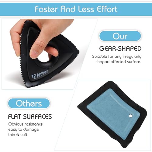 Mini Pet Hair Remover for Car Detailing Dog Hair Tool Brush