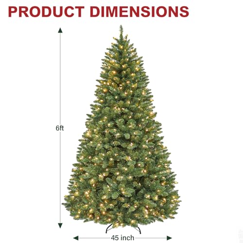 6 ft Christmas Tree with 1