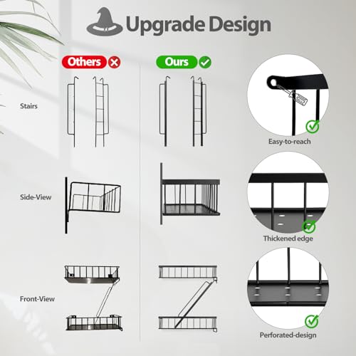 Fire Escape Wall Shelf 4 Tier