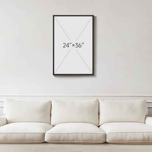 Framed Neutral Beige Taupe Abstract Wall Art