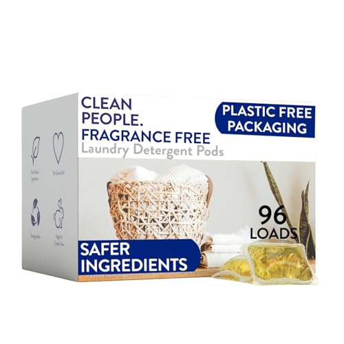 Fragrance Free Laundry Detergent Pods (96 Count)