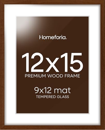 12x15 Brown Oak Picture Frame (3 Count)
