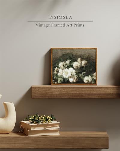 Framed Canvas Wall Art Vintage Decor