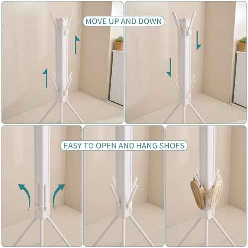 4 Legs Clothes Drying Rack