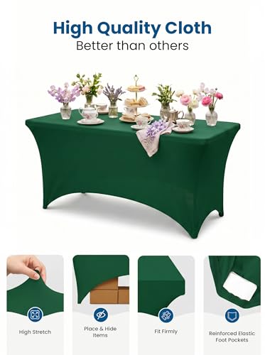 Spandex Table Cloth 1 Pack [6FT
