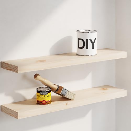 24 Inch DIY Floating Shelves (3 Count)