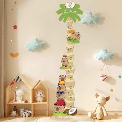 Custom Wood Kids Wall Height Chart