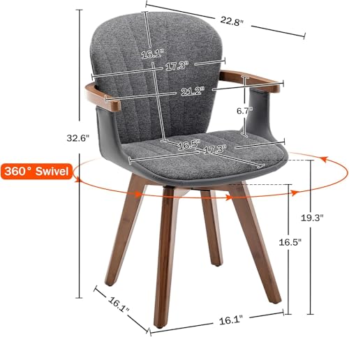 Swivel Dining Chairs Set of 4 (4 Count)