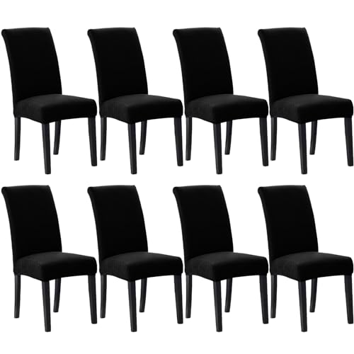 Stretch Chair Covers for Dining Room Set of 8