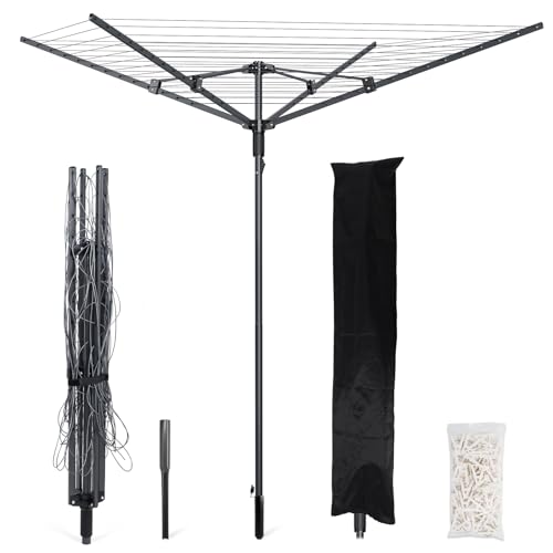 Heavy Duty Outdoor Umbrella Clothesline