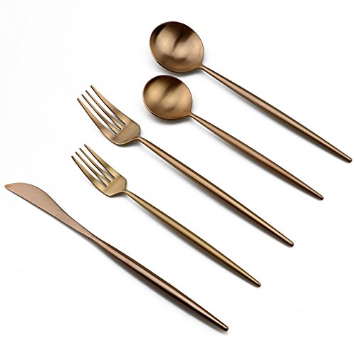20 Pieces Luxury Rose Gold 18