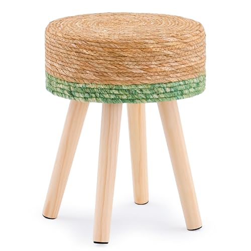 Handwoven Outdoor Ottoman