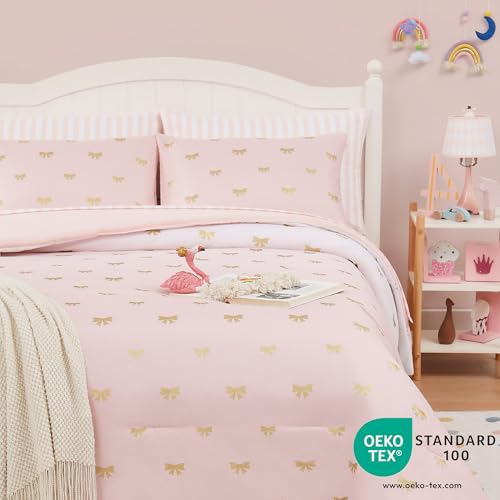 Twin Comforter Set with Sheets for Girls