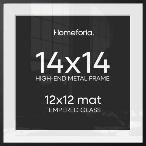 14x14 Black Picture Frame