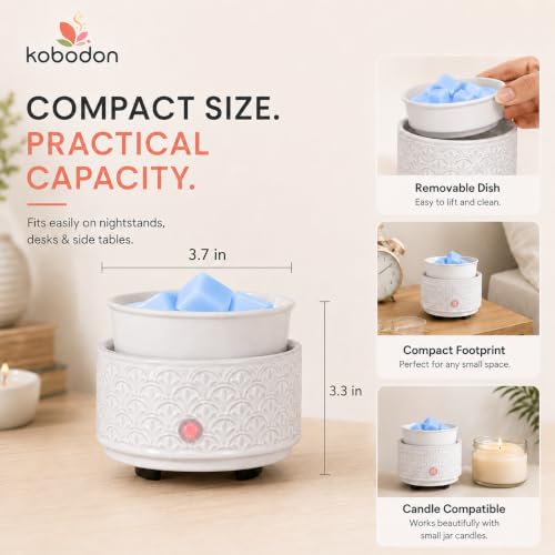 Ceramic Wax Melt Warmer 3