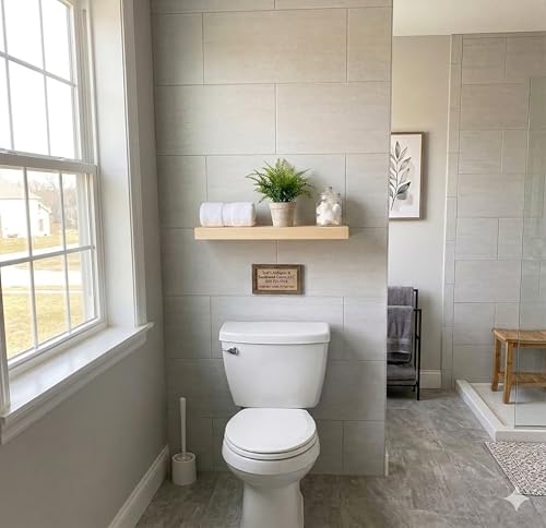 24 inchWooden Wall Shelves for Bedroom