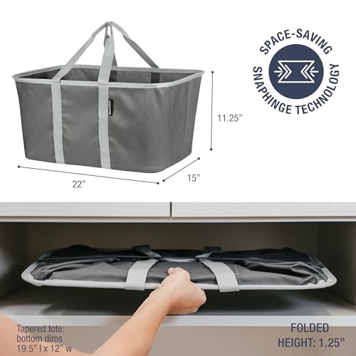 Collapsible Fabric Laundry Baskets (2 Count)