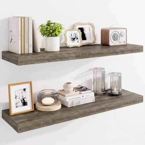36" Floating Shelves for Wall (2 Count)